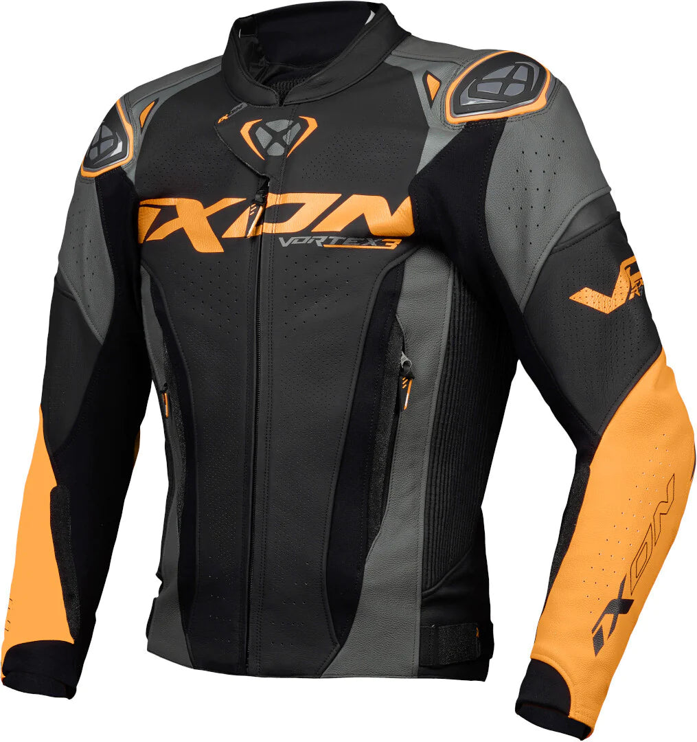 Ixon Vortex 3 Leather Jacket SBK Motoparts