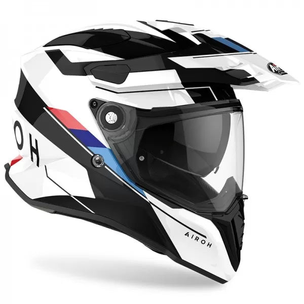 AIROH COMMANDER SKILL WHITE GLOSS HELMET