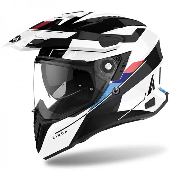 AIROH COMMANDER SKILL WHITE GLOSS HELMET