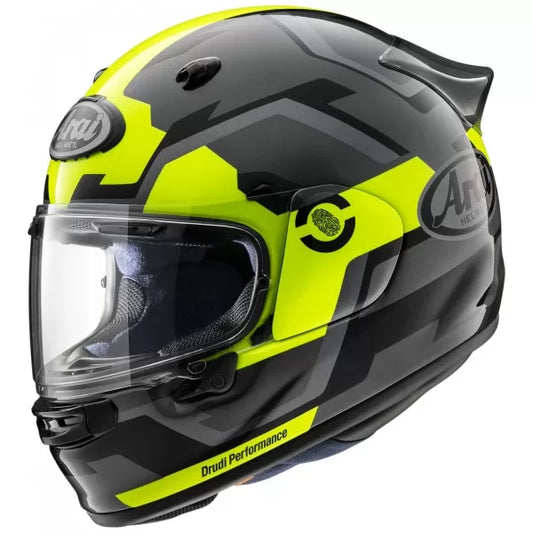 ARAI CONTOUR-X FACE FLUORESCENT YELLOW HELMET