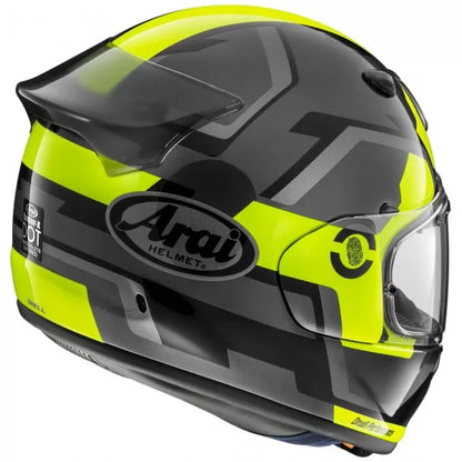 ARAI CONTOUR-X FACE FLUORESCENT YELLOW HELMET