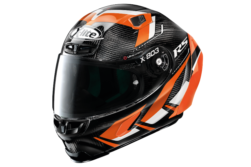 X-lite X-803RS (Motomaster) - Red, White, Blue, Orange, Blue & Red, White (Main Color) - SBK Motoparts