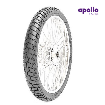 APOLLO ACTIGRIP F6 90/90-19 52 P Front TUBELESS Two Wheeler Tyre