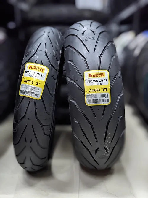 PIRELLI ANGEL GT 120/70 ZR17 Tubeless 58 W Front Two-Wheeler Tyre