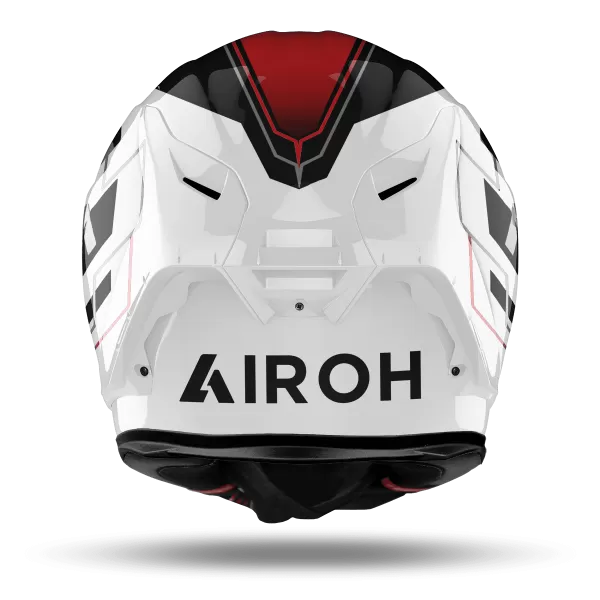 AIROH GP 550 S CHALLENGE RED GLOSS HELMET