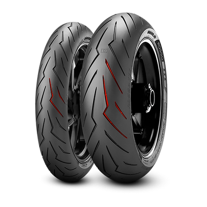 PIRELLI DIABLO ROSSO 3 120/70ZR17 Tubeless 58 W Front Two-Wheeler Tyre