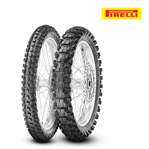 PIRELLI SCORPION MX EXTRA 110/100-18 68 M Rear Two-Wheeler Tyre (Requires Tube)