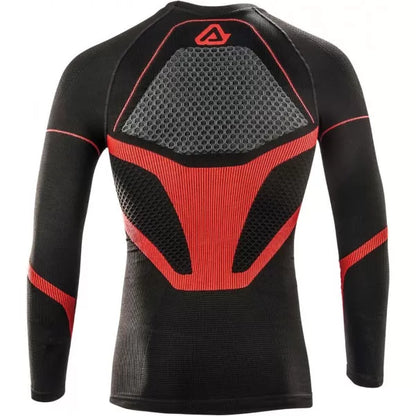 ACERBIS X-BODY WINTER BLACK RED TECHNICAL SHIRT