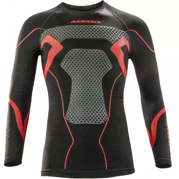 ACERBIS X-BODY WINTER BLACK RED TECHNICAL SHIRT