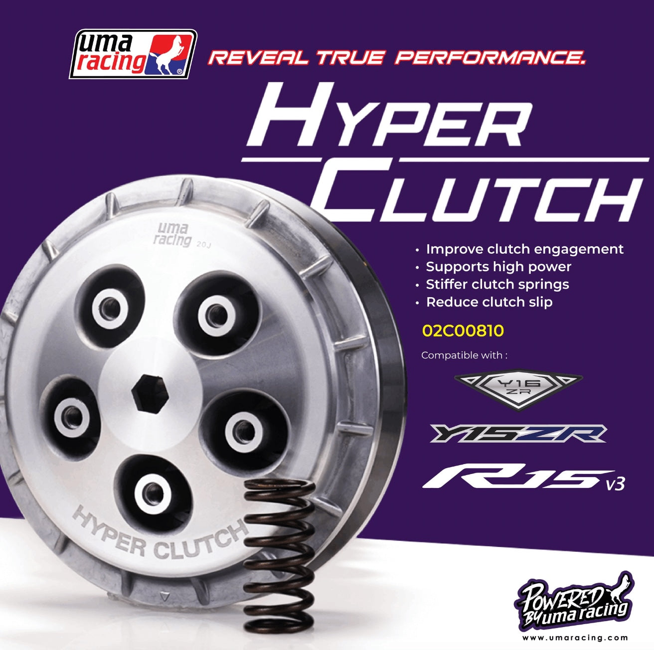 UMA RACING HYPER CLUTCH MT15 R15V3 02C00810