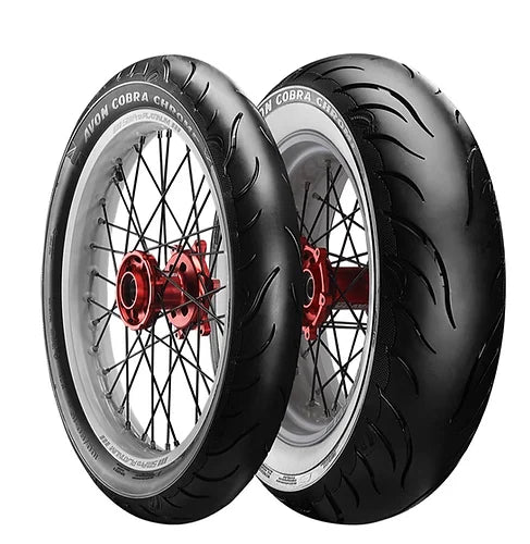 AVON COBRA CHROME 100/90R19 Tubeless 56 W Front Two-Wheeler Tyre