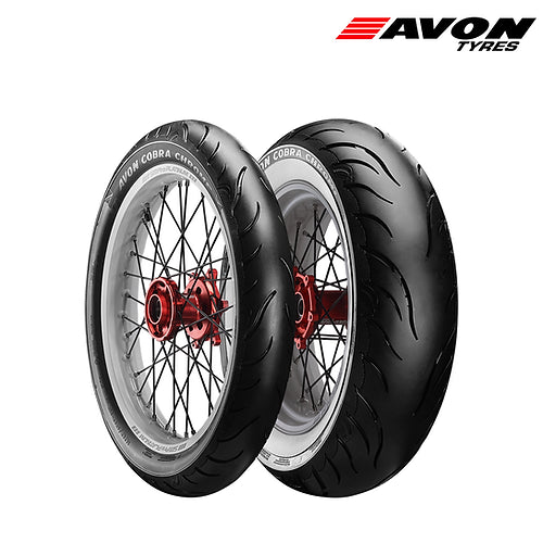 Avon Cobra Chrome AV92 180/70R16 77V Rear Radial Motorcycle Tyre