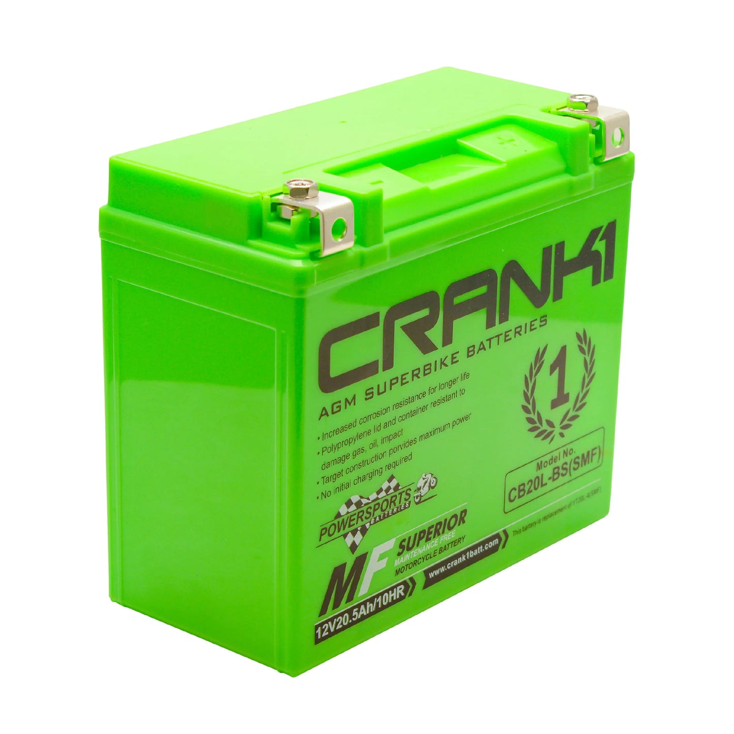 BATTERY FOR TRIUMPH TIGER EXPLORER 1200-CB20L-BS-CRANK1 Batteries