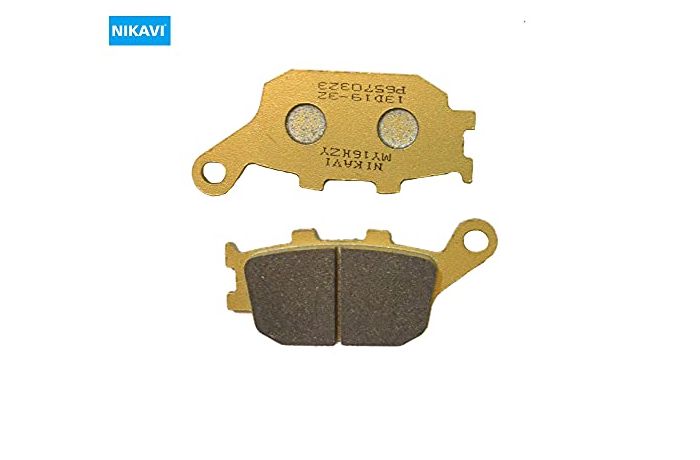 NIKAVI GDP08 Rear Brake Disc Pad for Yamaha R1 / Honda CBR 600 / Kawasaki Ninja Z650