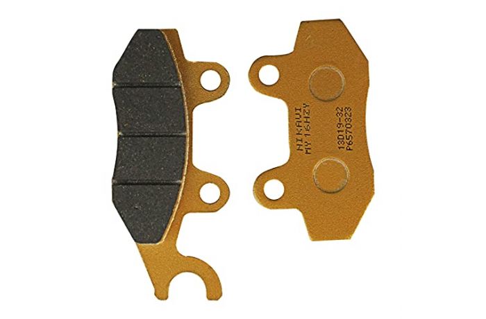 NIKAVI Gold Series Front Brake Discpad Compatible for Kawasaki Ninja 250/300 (Front) (GDP26)