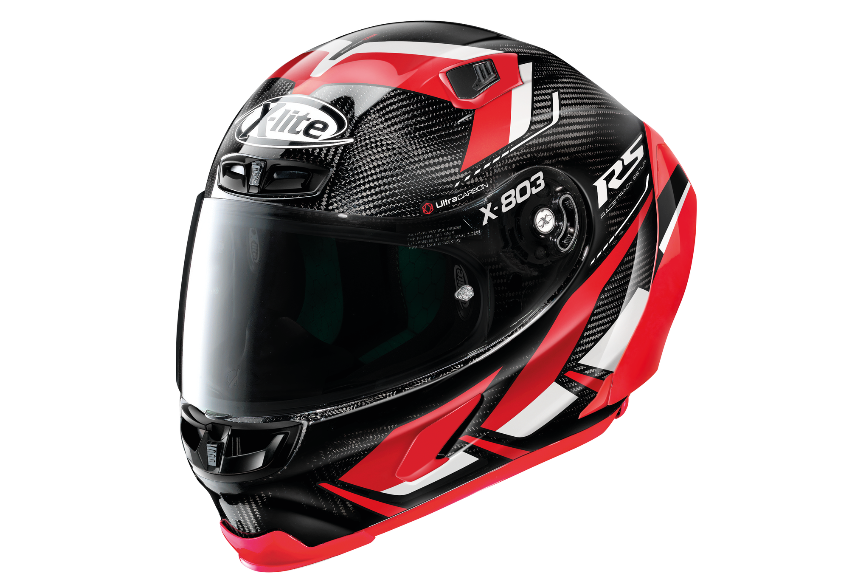 X-lite X-803RS (Motomaster) - Red, White, Blue, Orange, Blue & Red, White (Main Color) - SBK Motoparts