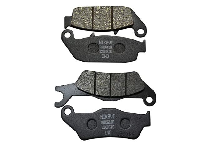 NIKAVI DP2 - DP6 Front&Rear - Combo Brake Disc Pads Compatible for Suzuki Gixxer (all models)