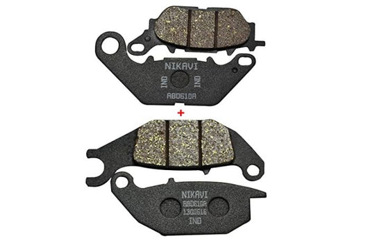 NIKAVI DP7 - DP8 Front&Rear - Combo Brake Disc Pads Compatible for Yamaha R15 (V1 & V2)