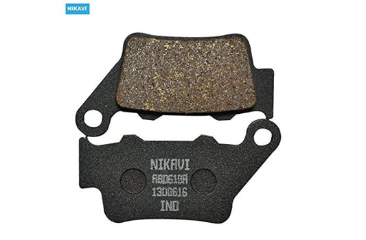 NIKAVI DP11 Rear Brake Disc Pad Compatible for Bajaj Pulsar New, KTM Duke, Honda CBR 250(Non-ABS) / KTM RC 390 + NKVKC