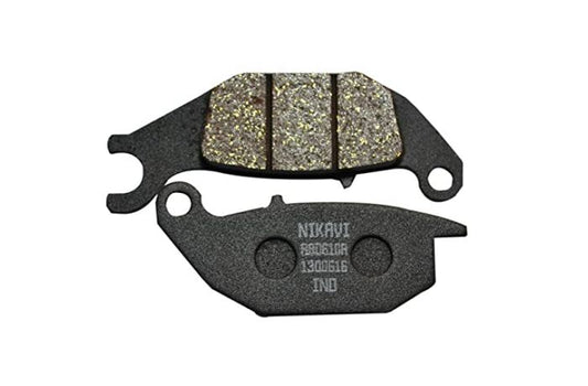 NIKAVI DP8 Rear Brake Pad Disc Pad Compatible for Yamaha R15 v1 & v2 / Hero Karizma ZMR/Yamaha FZ (Rear) + NKVKC