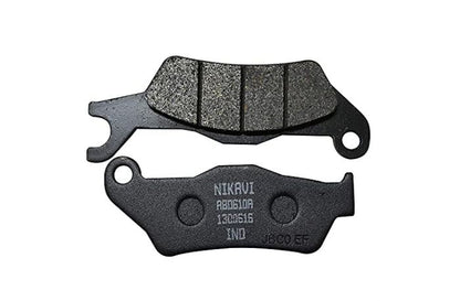 NIKAVI Front & Rear (Combo) Brake Pad + Brake Shoe Set Compatible for Honda Unicorn (DP2+BSS01)