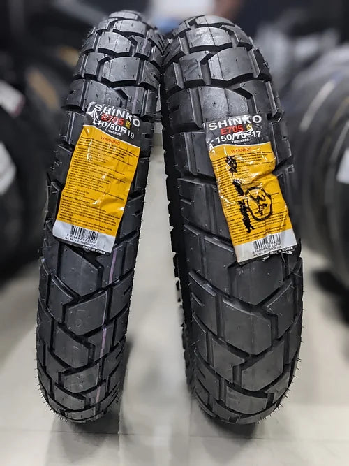 Shinko Trail Master E705 150/70-17 Rear Tubeless 69 Q Two Wheeler Tyre.