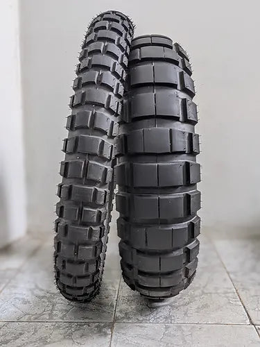 SHINKO ADVENTURE TRAIL E805 110/80 B19 Front Two Wheeler Tyre