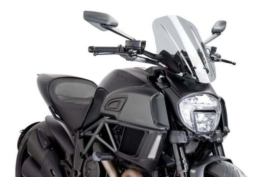 PUIG WINDSCREEN Ducati Diavel1200 Touring 2012-17