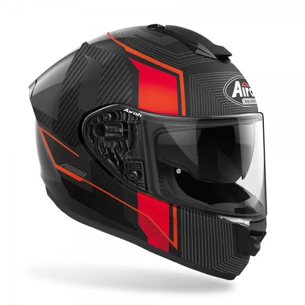 AIROH ST 501 ALPHA RED MATT HELMET