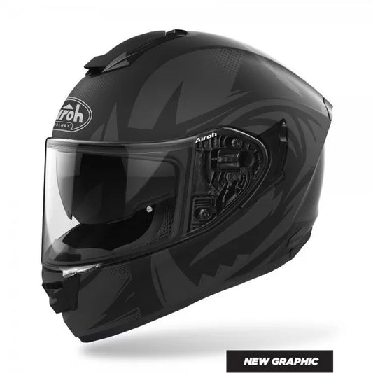 AIROH ST 501 SPEKTRO BLACK MATT HELMET