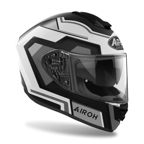 AIROH ST 501 SQUARE BLACK MATT HELMET