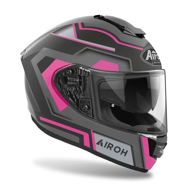 AIROH ST 501 SQUARE PINK MATT HELMET