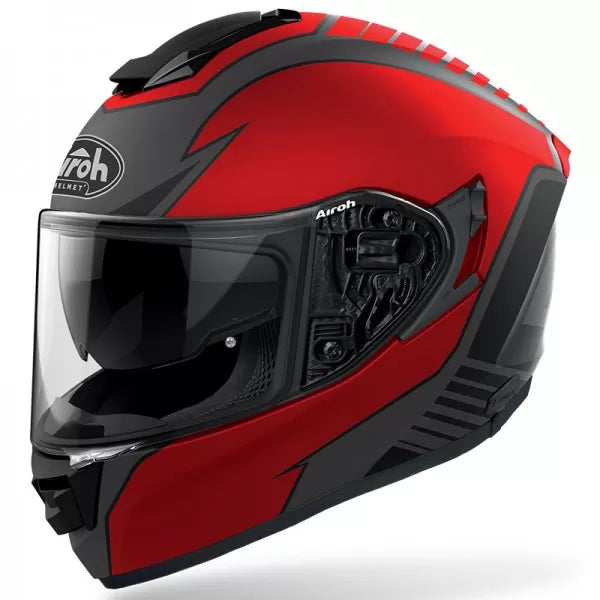 AIROH ST 501 TYPE RED MATT HELMET