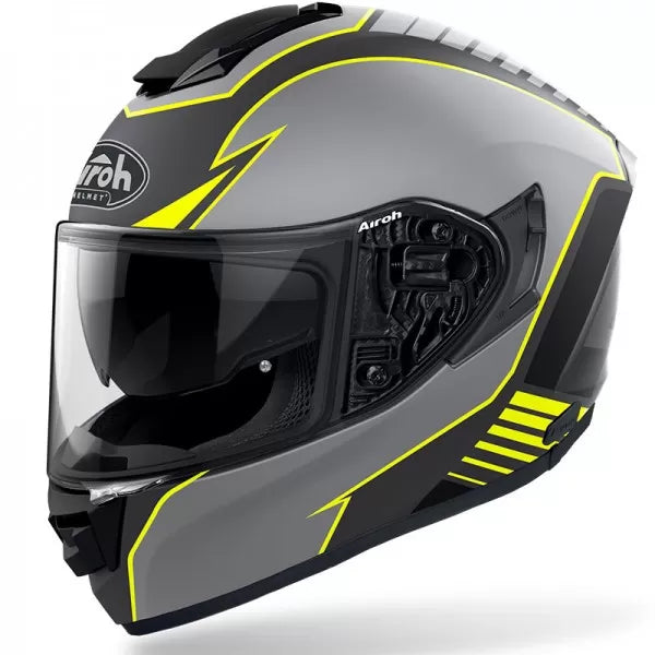 AIROH ST 501 TYPE YELLOW MATT HELMET