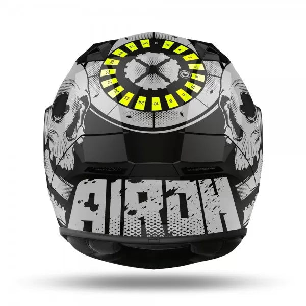 AIROH VALOR AKUNA YELLOW GLOSS HELMET