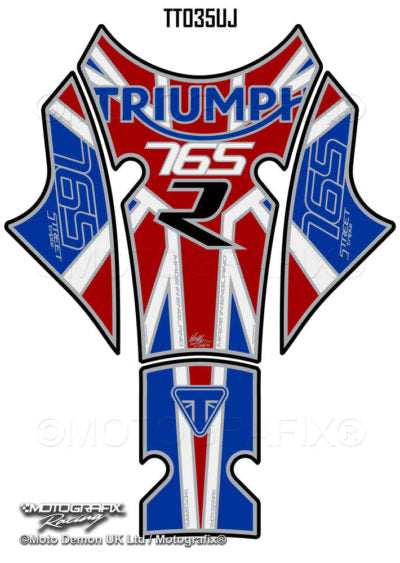 Motografix-Triumph St.Triple 2017+ TANK PAD