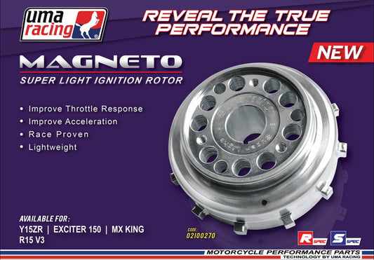 UMA RACING SUPER LIGHT IGNITION ROTOR R15V3 MT15 02I00270