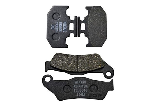 NIKAVI DP1 - DP25 Front&Rear - Combo Brake Disc Pads Compatible for Yamaha FZ25 / FZ(New Models)