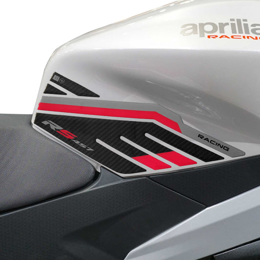 LabelBike 3D Stickers Side Tank Protections Compatible with Aprilia RS 457 2025 - SBK Motoparts