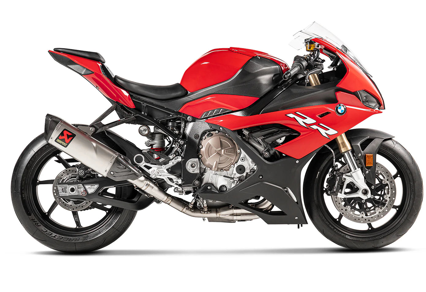 BMW S1000RR Akrapovic Complete Evolution Exhaust System BMW M 1000 RR, S 1000 RR 19-, S 1000 R 21-, Full Titanium Pipes / Muffler