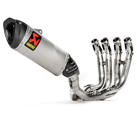 BMW S1000RR Akrapovic Complete Evolution Exhaust System BMW M 1000 RR, S 1000 RR 19-, S 1000 R 21-, Full Titanium Pipes / Muffler