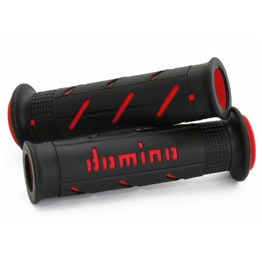 Domino Handlebar Grips Black/Red – A25041C4240C7-0