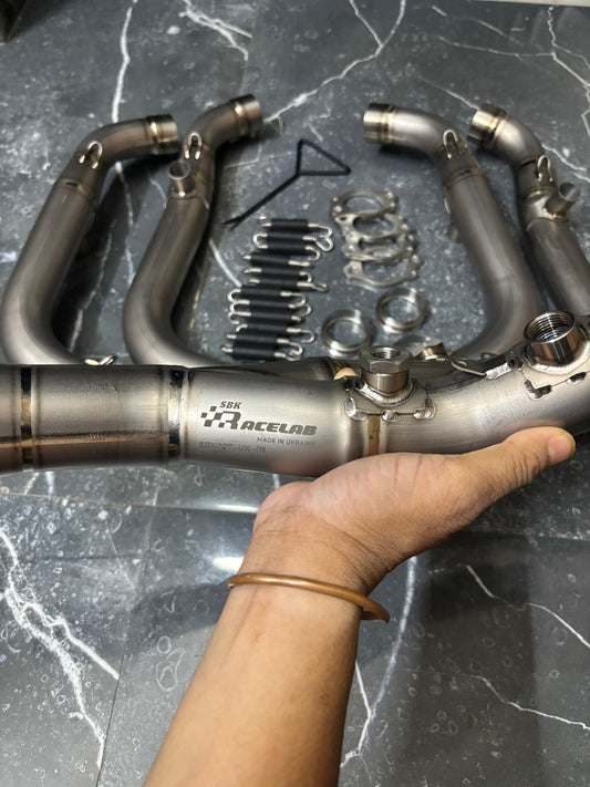 SBK RaceLab Full Titanium Handmade Headers for BMW S1000RR 2019-2024