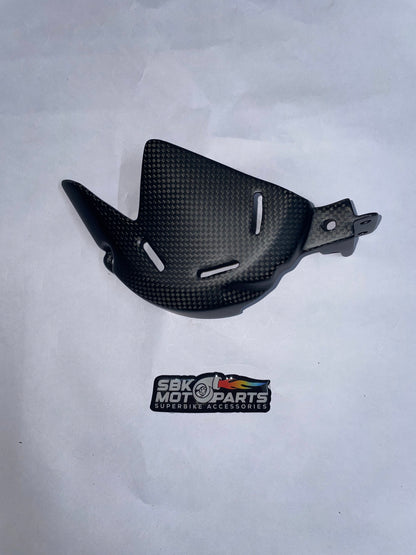 Ducati V4 Chain Cover Original Carbon Original Fiber Part