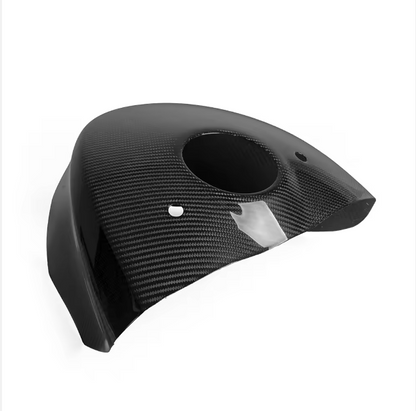 SBK Motorcycle 100% Full Carbon Fiber Full Raised Version Tank Cover For S1000RR In Twill Weave Gloss Black 2015-2024