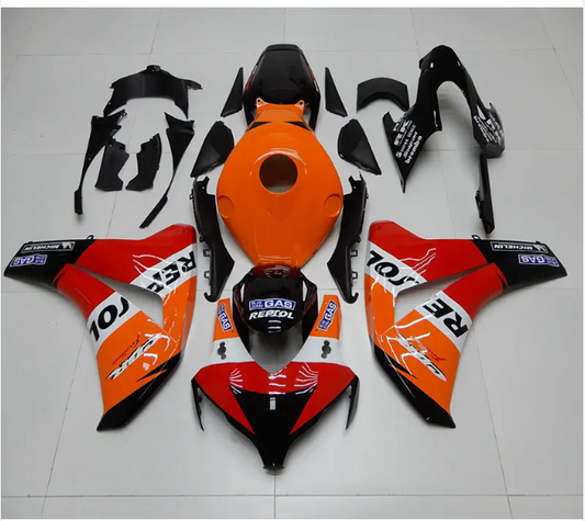 SBK White Black Red Orange Fairings CBR1000RR 2008 2011 Bodywork Injection Panels Abs Plastic Body Kits For Honda CBR1000RR