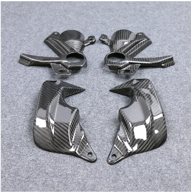 SBK BMW S1000RR 3K 3*3 Carbon Fiber Motorcycle Modified BMW S1000RR 2019-2024 Front wheel caliper cover