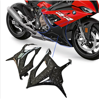 SBK Carbon Fiber Motorcycle Accessories Belly Pan Fairings Parts Kits For BMW S1000RR S1000 RR S 1000R 2019-2024