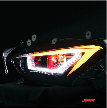 JPA NINJA ZX25R ZX6R ZX4R 2021-2024 PROJECTOR LED Modified front headlamp Headlight for Kawasaki MOTORCYCLE ACCESSORY NINJA 400 SBK Motoparts