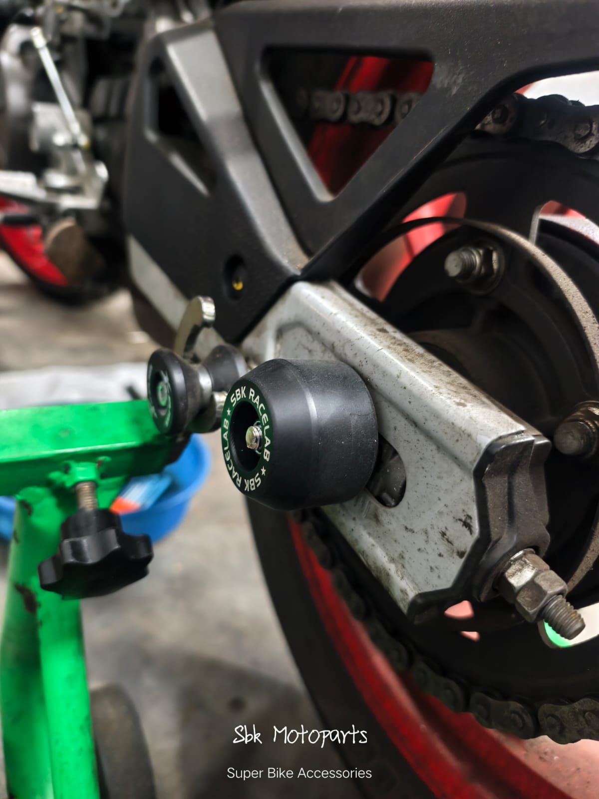 APRILIA RS457 REAR SWING ARM PROTECTION SBK RACELAB